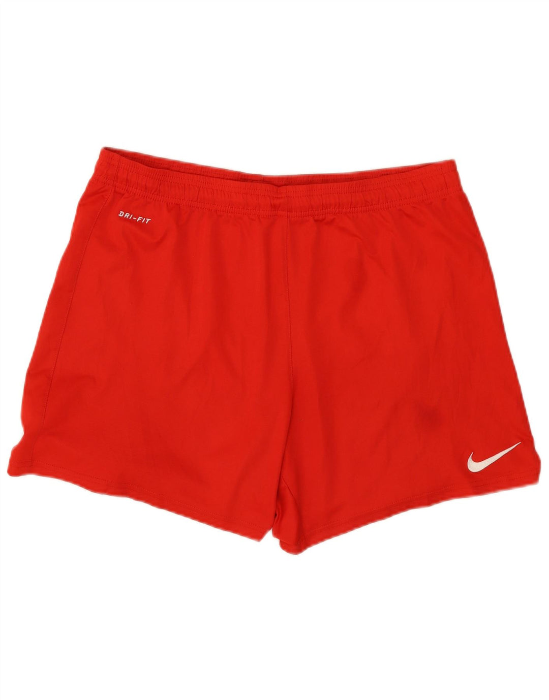 Nike Short de sport Dri Fit pour homme en polyester rouge Taille L
