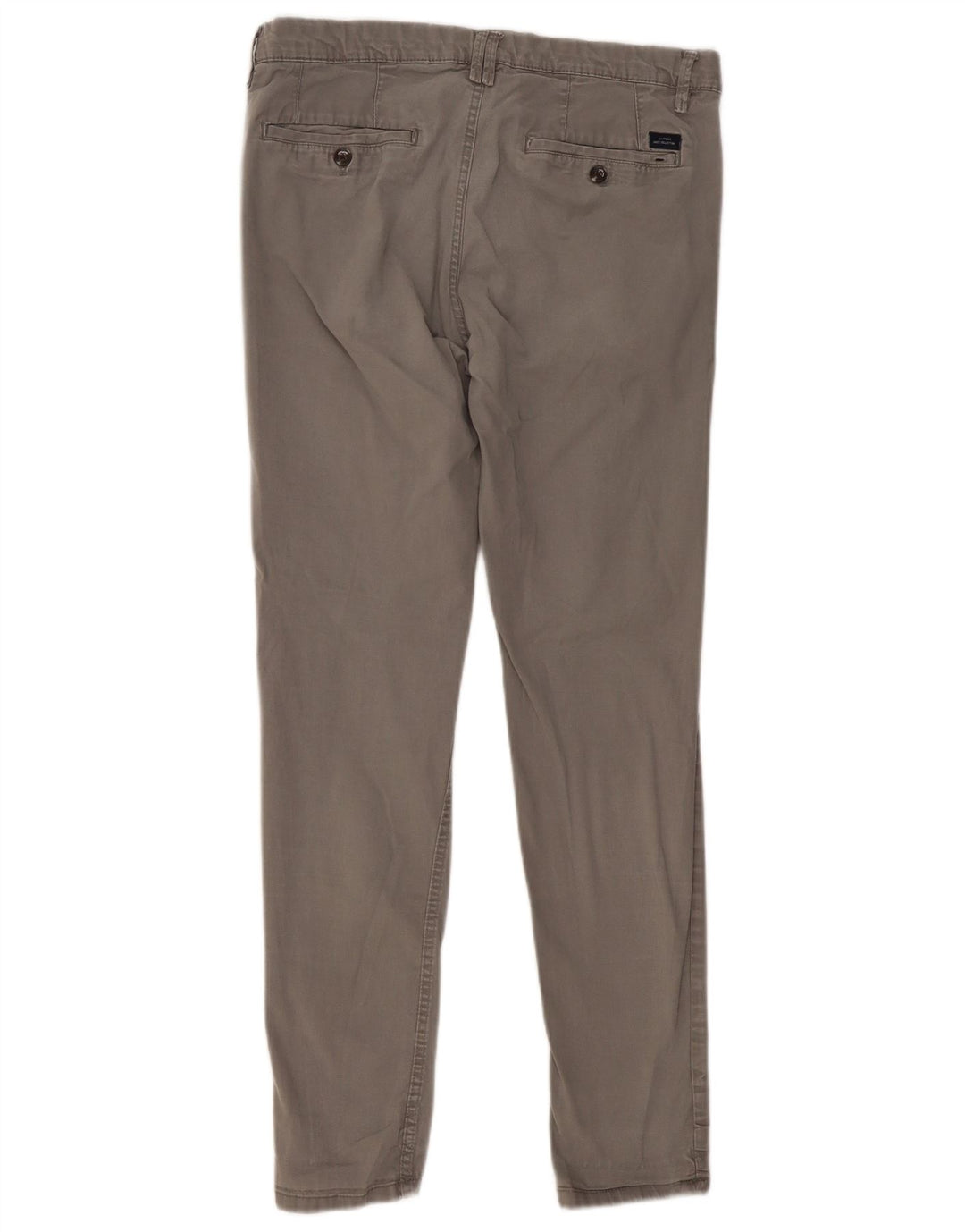 Zara Pantalon Chino Slim Homme EU 40 Medium W31 L29 Gris