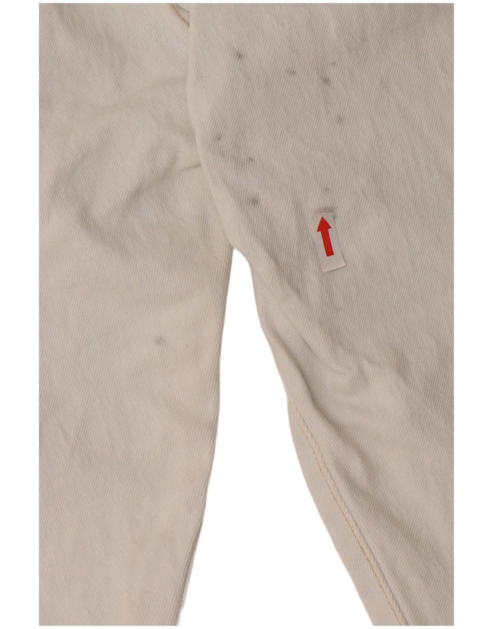 Levi's Jean Slim 501 Femme W27 L28 Blanc Coton