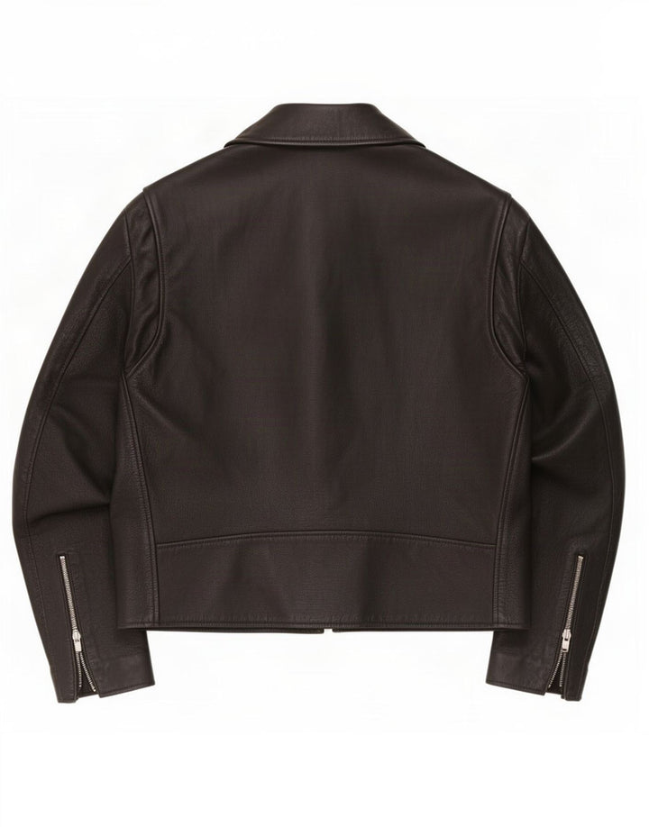 Highway 1 Veste de motard en cuir pour homme Taille 58 3XL Noir
