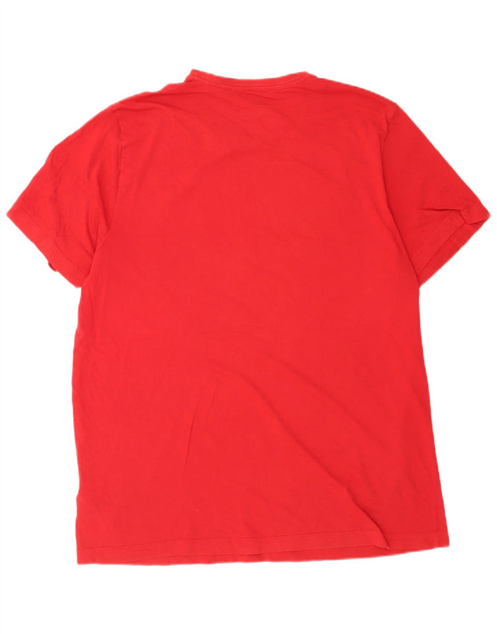 Puma T-Shirt Homme Top 2XL Rouge Coton