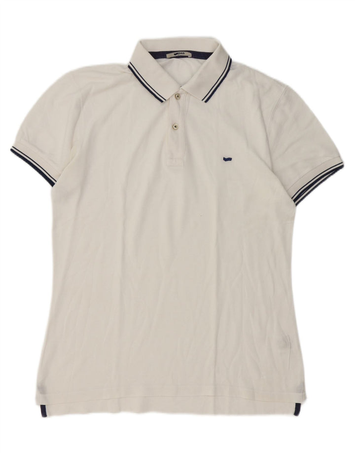 Gas Polo Homme XL Blanc Coton
