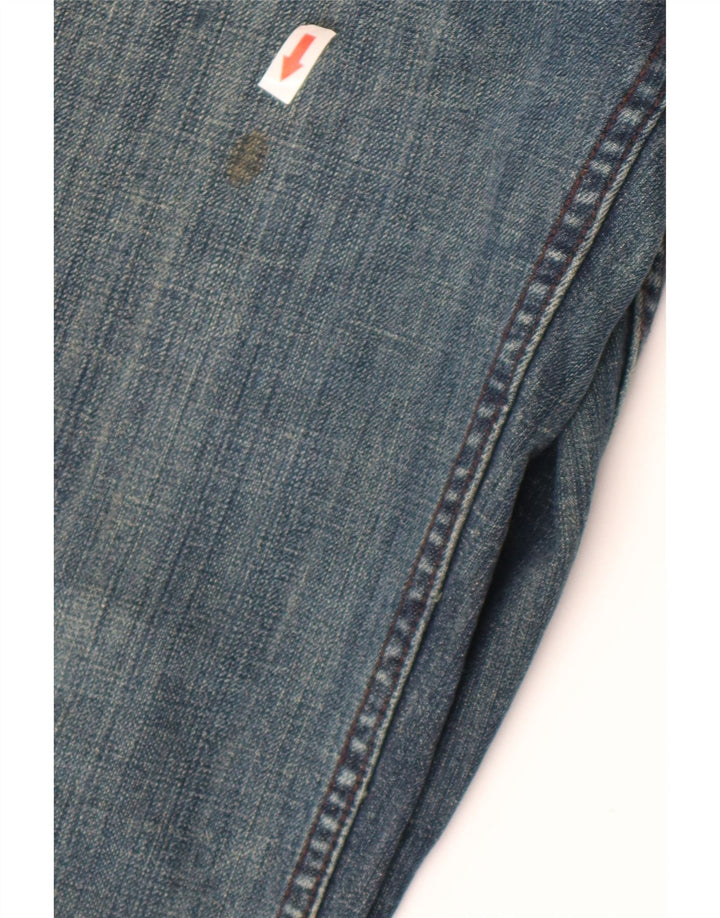 Monsoon Jean Bootcut Femme UK 12 Moyen W32 L30 Bleu Coton