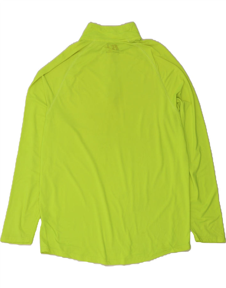 RUSSELL ATHLETIC Mens Zip Neck Pullover Tracksuit Top Large Green Vintage Russell Athletic and Second-Hand Russell Athletic from Messina Hembry 