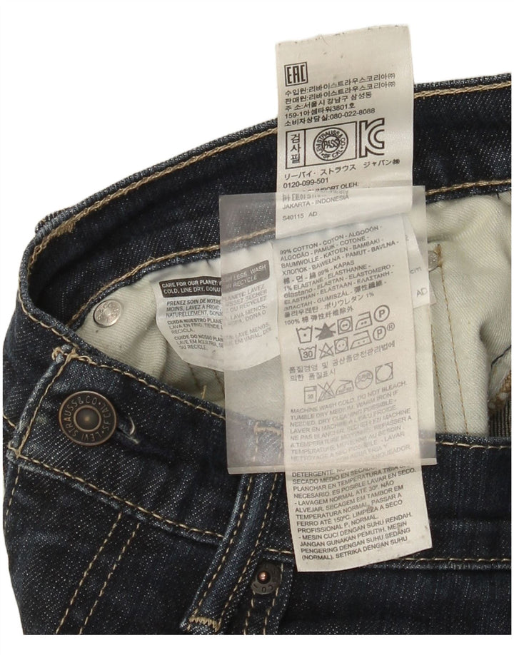 Levi's Jean Slim 511 Homme W31 L32 Bleu Marine Coton