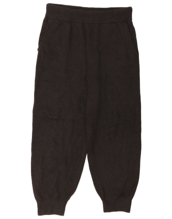 Jack Wills Pantalon de survêtement en tricot coupe ample pour femme UK 18 XL Noir