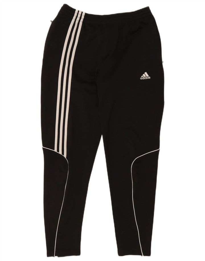 Adidas Pantalon de survêtement pour femme UK 14 Large Noir Polyester