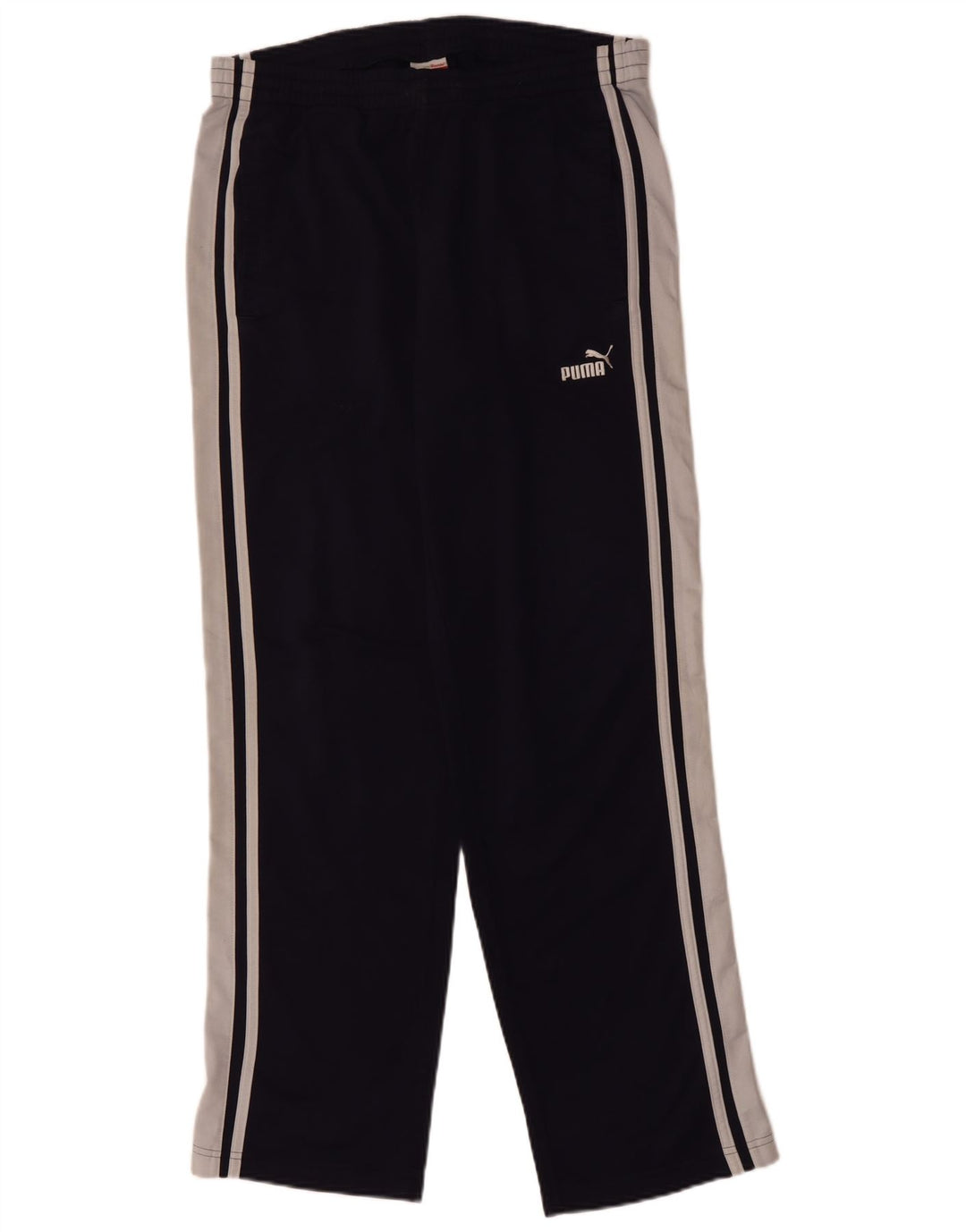 PUMA Pantalon de Survêtement Homme Bleu Marine Moyen Polyester Colorblock