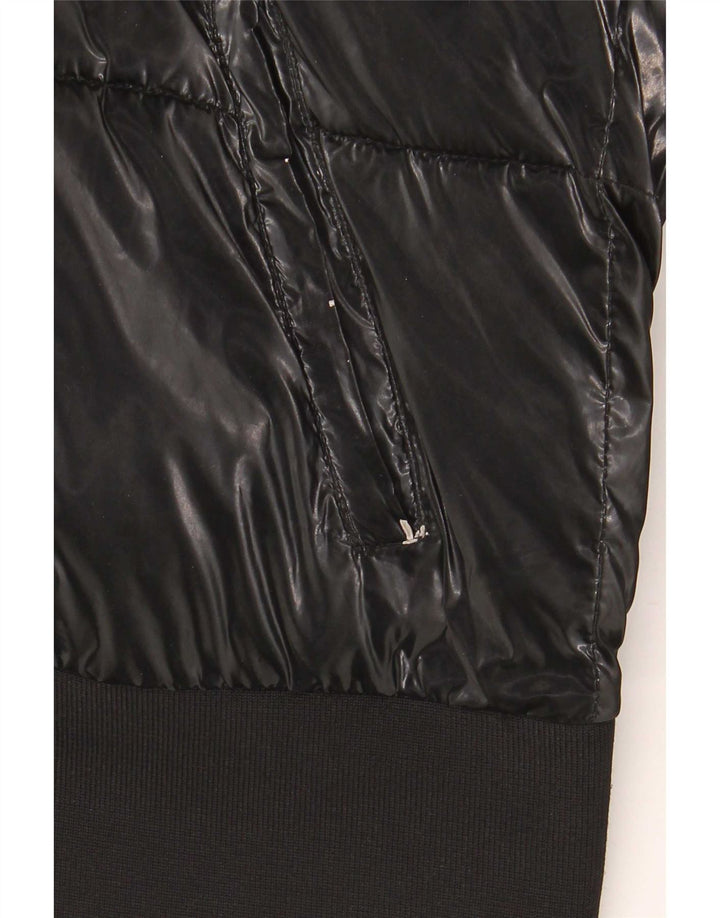 Guess Veste matelassée à capuche fille 13-14 ans Noir Polyuréthane