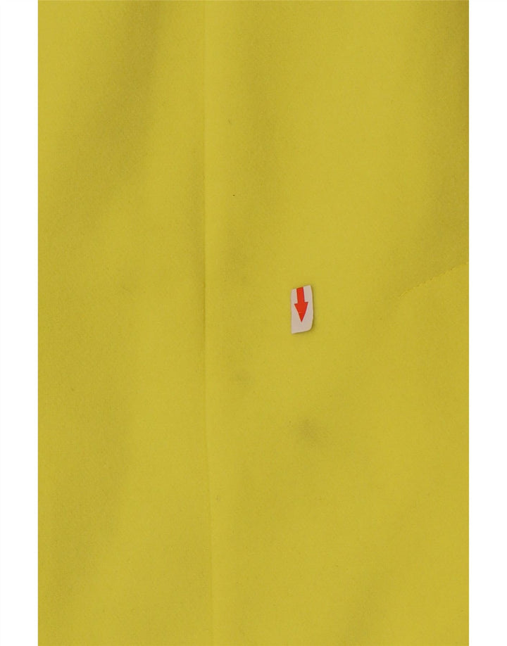 Marks & Spencer Veste blazer longue à 4 boutons pour femme UK 12 Jaune moyen