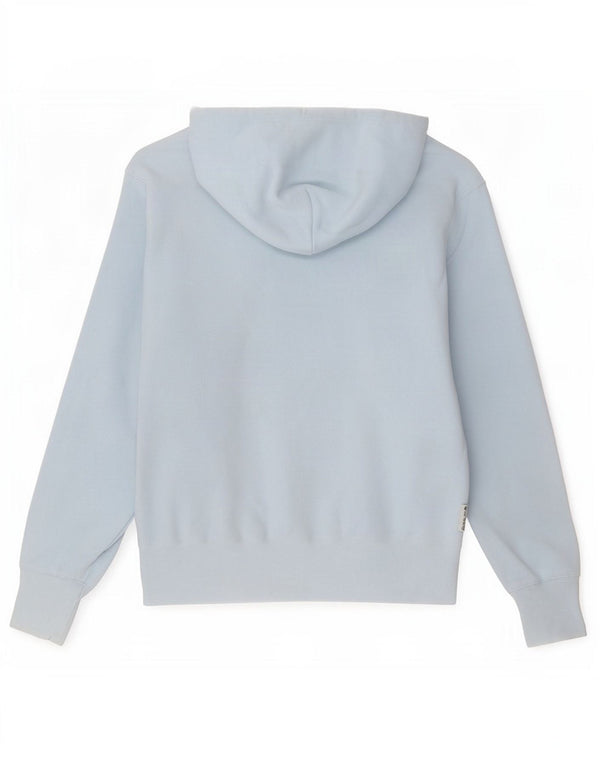Champion Pull à Capuche Graphique Homme Bleu Moyen Coton