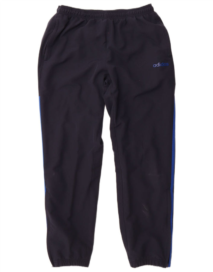 Adidas Pantalon de survêtement pour homme Pantalon de jogging Large Bleu marine Polyester