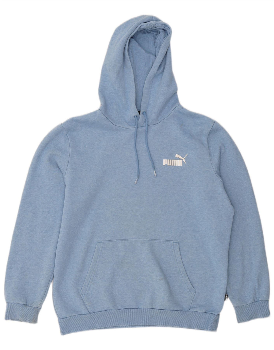 Puma Sweat à Capuche Homme Bleu Moyen Moucheté Coton