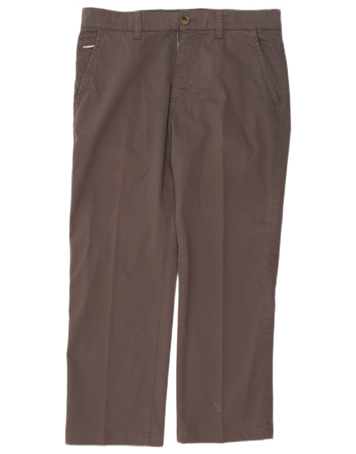 NAVIGARE Pantalon Chino Droit Homme IT 48 Medium W34 L26 Gris Coton