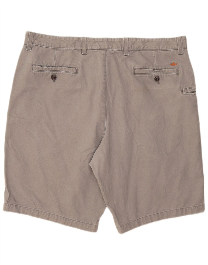 DOCKERS Short Cargo Homme W40 XL Gris Coton