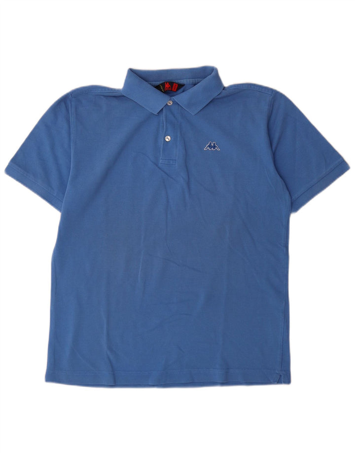 Kappa Polo Homme Bleu Moyen Coton