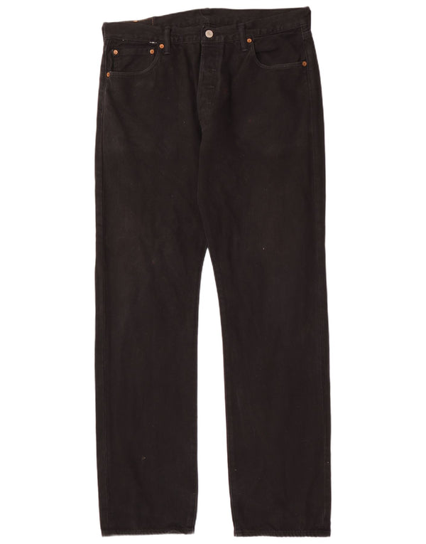 Levi's Jean Droit 501 Homme Noir W32 L34 Coton