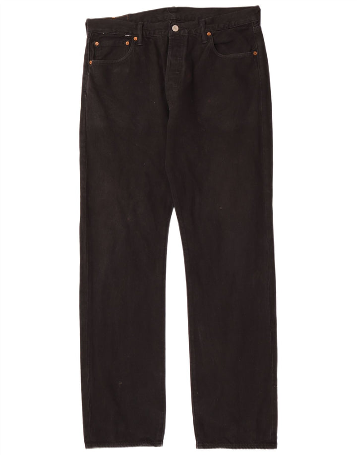 Levi's Jean Droit 501 Homme Noir W32 L34 Coton