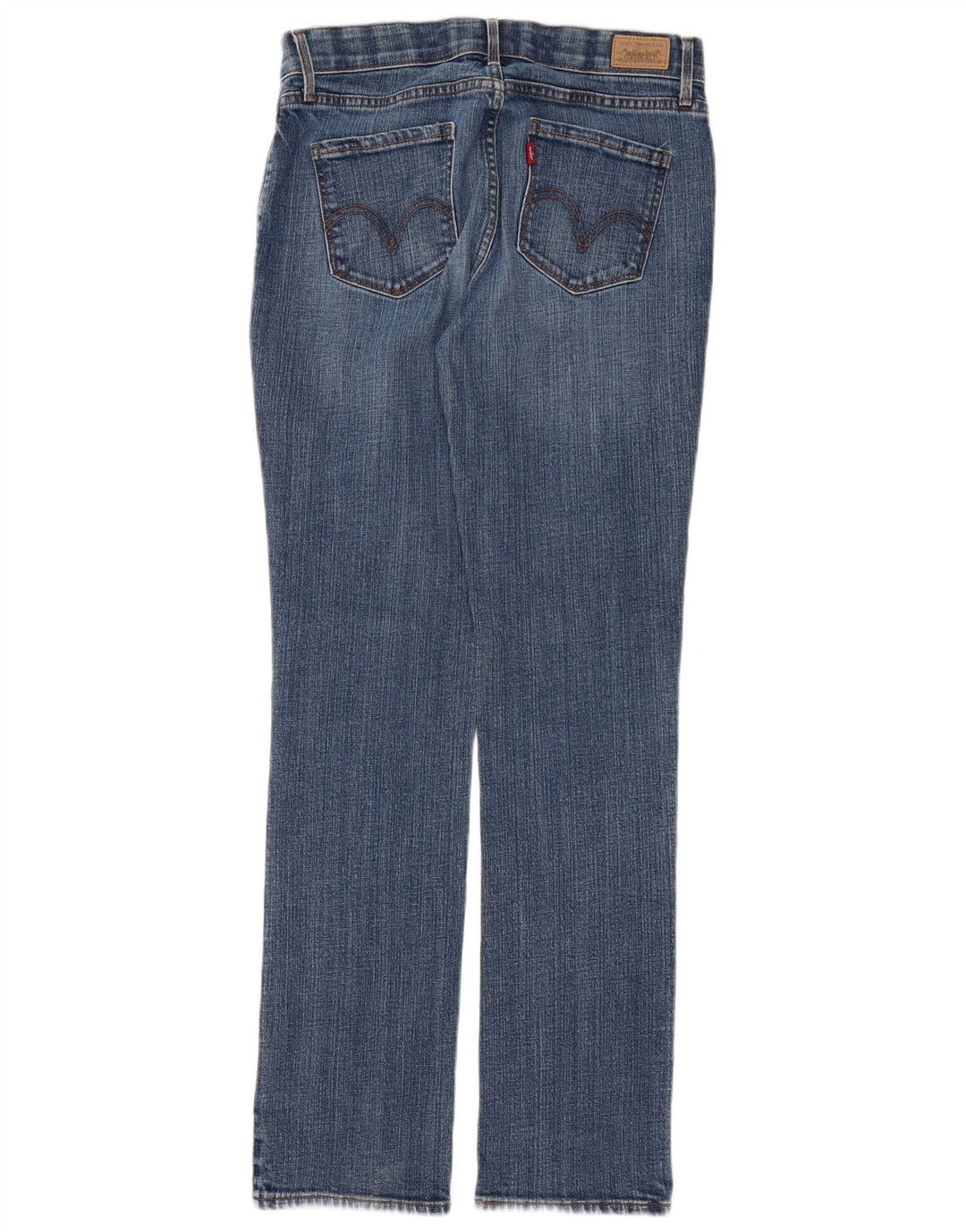 LEVI'S Jean droit 525 pour femme US 6 Medium W28 L31 Bleu Coton