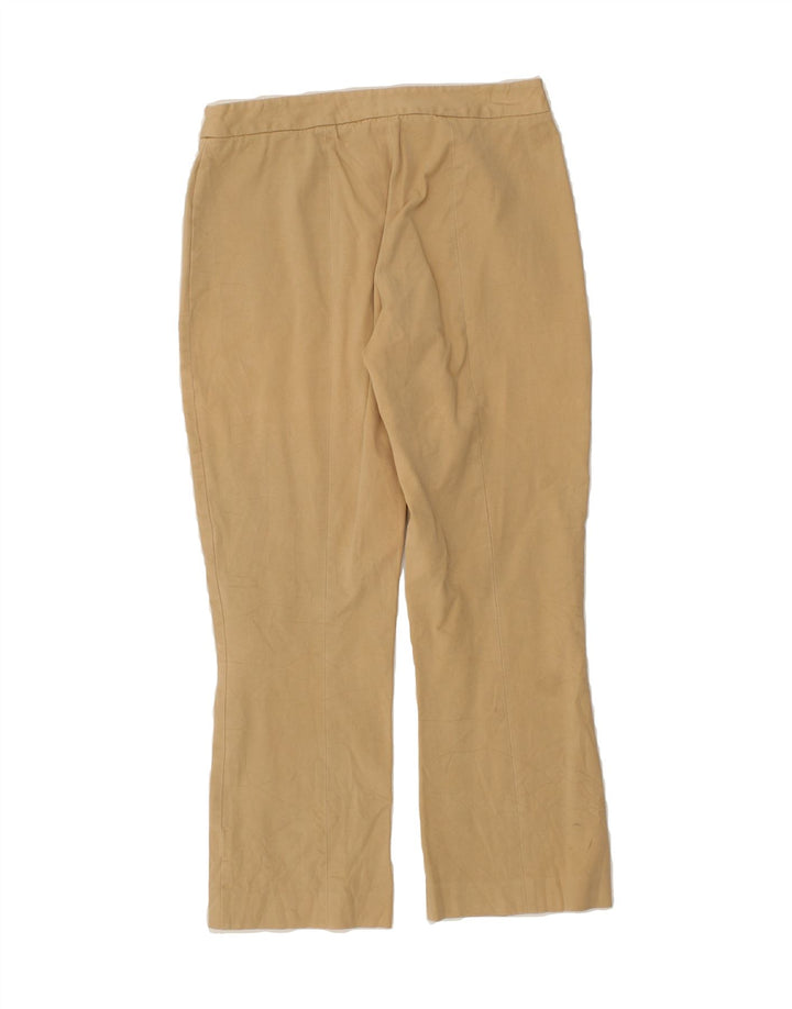 MOSSIMO Womens Bootcut Casual Trousers US 4 Small W27 L26 Beige Cotton Vintage Mossimo and Second-Hand Mossimo from Messina Hembry 
