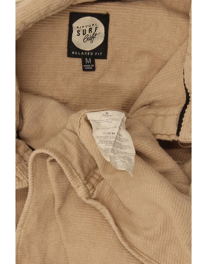Rip Curl Chemise en velours côtelé pour homme en coton beige moyen