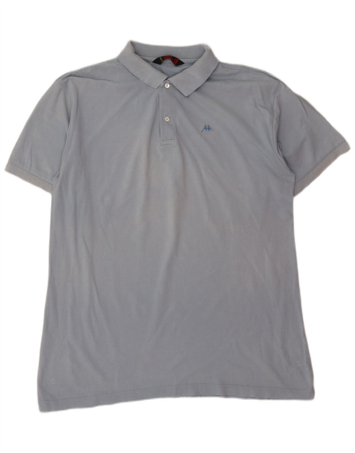 Kappa Polo Homme 3XL Bleu Coton