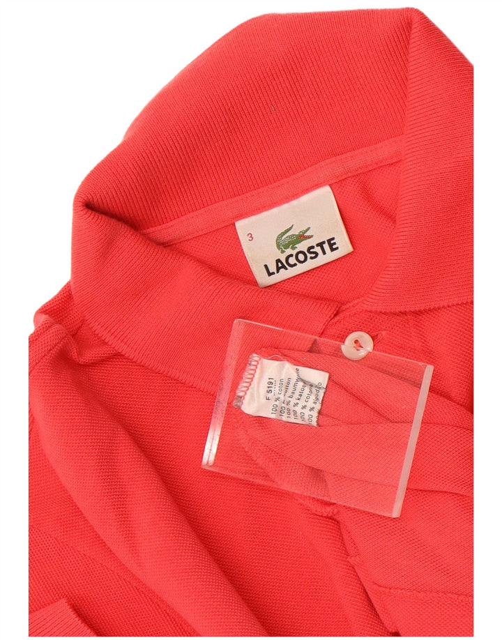 Lacoste Polo Homme Taille 3 Petit Coton Rouge