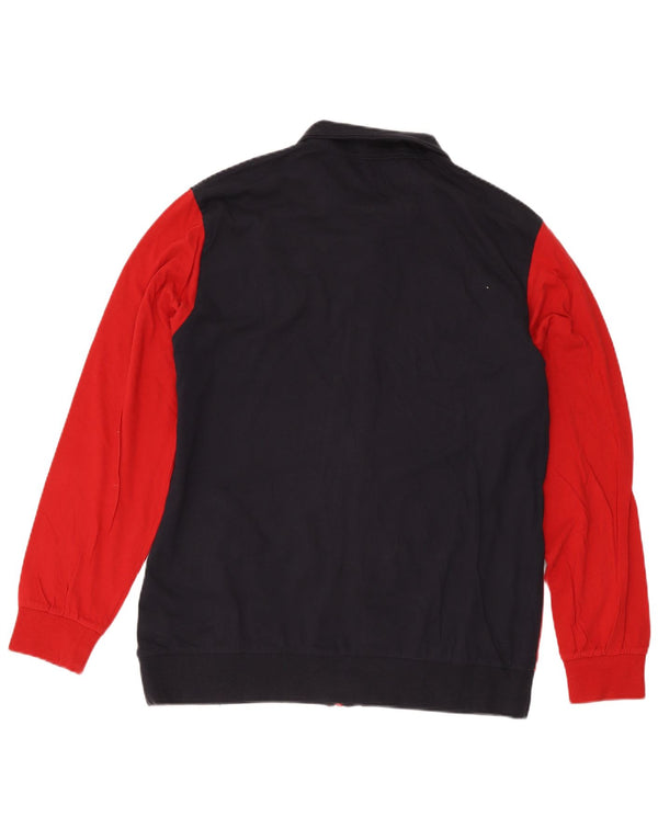 Lotto Veste de survêtement pour homme 2XL Rouge Colourblock Coton