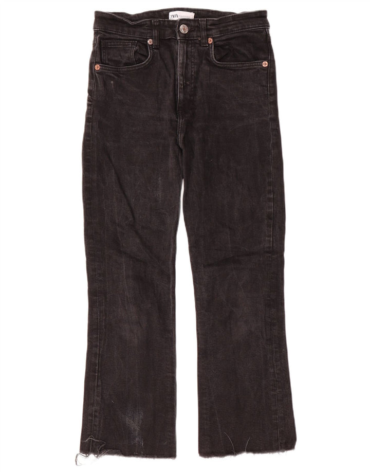 Zara Jean droit pour femme EU 40 Medium W30 L26 Noir