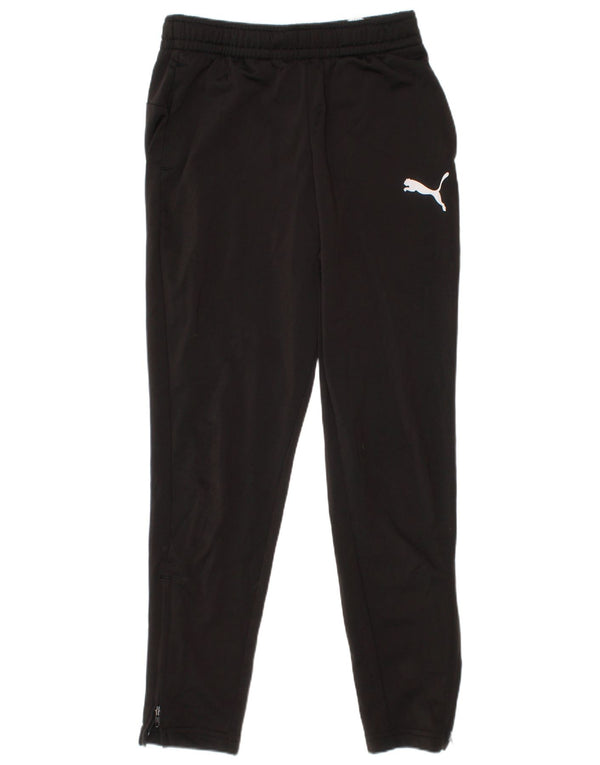Puma Pantalon de survêtement garçon 7-8 ans Noir Polyester
