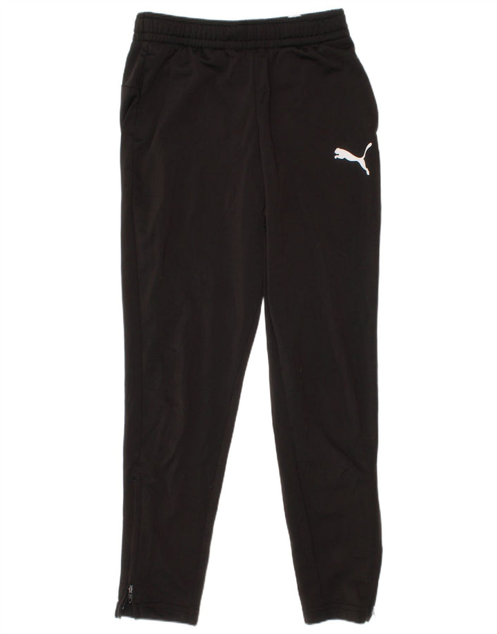 Puma Pantalon de survêtement garçon 7-8 ans Noir Polyester