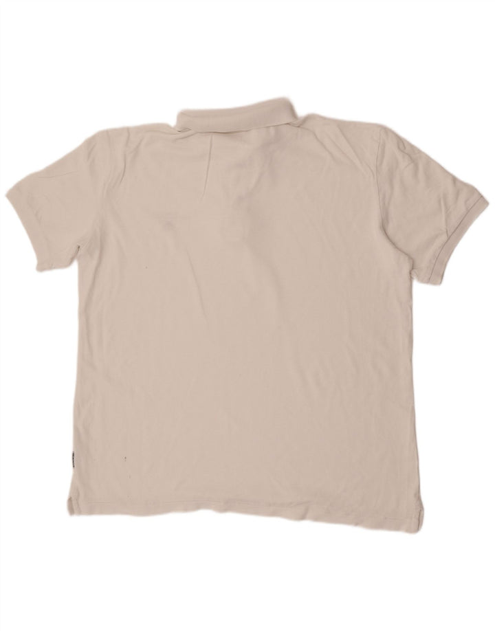 Napapijri Polo Homme 2XL Blanc
