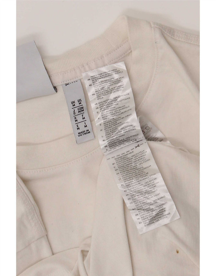 Adidas T-shirt graphique pour homme Blanc moyen Sports