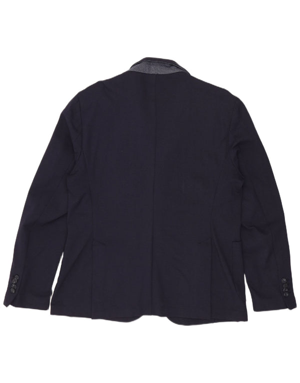 Armata Di Mare Veste Blazer 2 Boutons Homme IT 54 2XL Bleu Marine Viscose