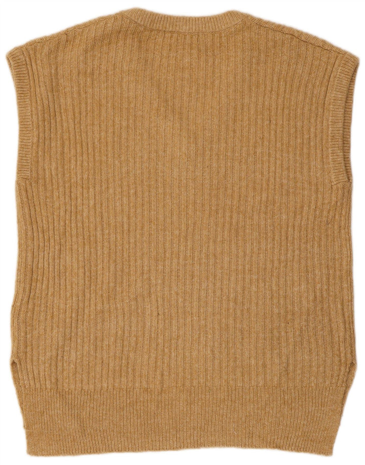 MARKS & SPENCER Débardeur Gilet Homme Coton Beige Moyen