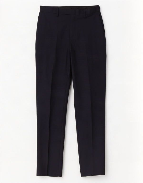 Marks & Spencer Pantalon décontracté coupe slim pour homme W30 L31 Bleu marine Polyester