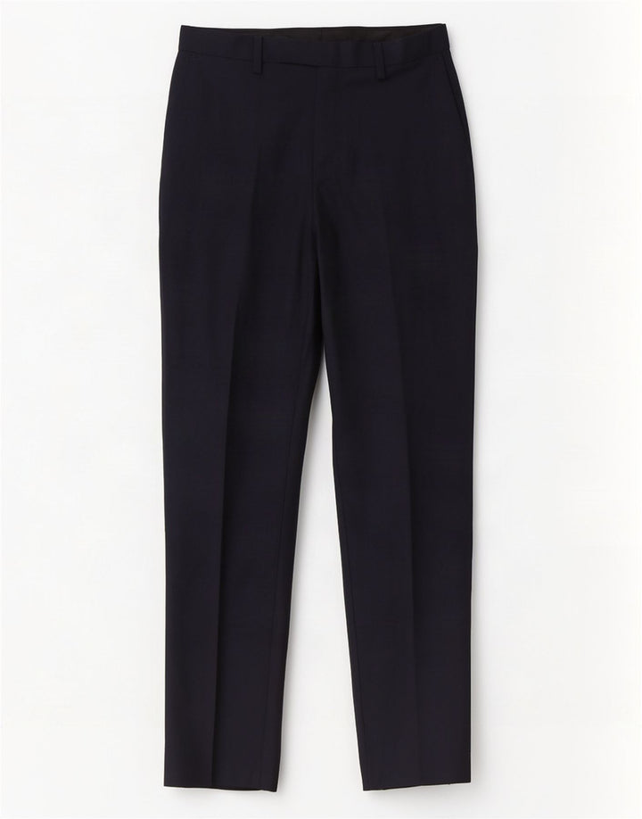 Marks & Spencer Pantalon décontracté coupe slim pour homme W30 L31 Bleu marine Polyester