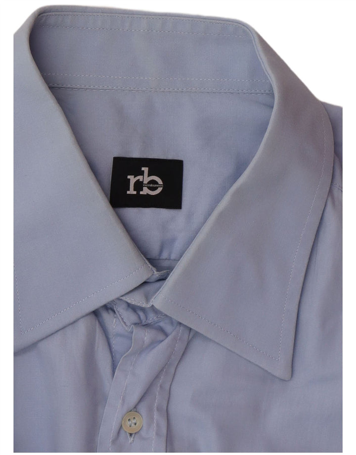 Roccobarocco Chemise Homme Bleu Moyen