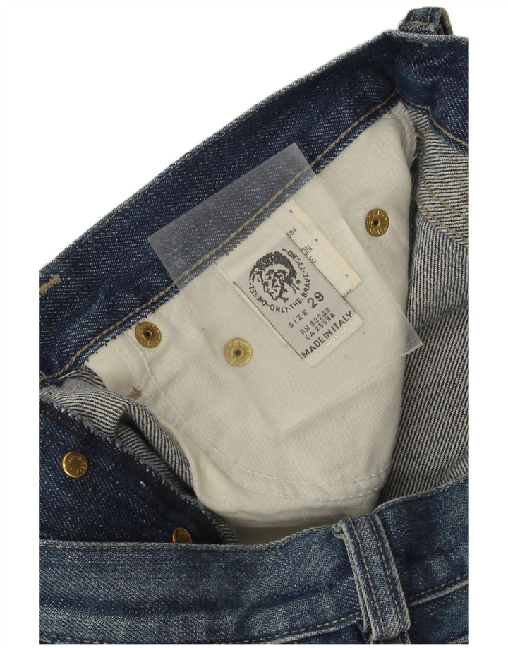 Diesel Jean Droit W29 L33 Homme Bleu Coton