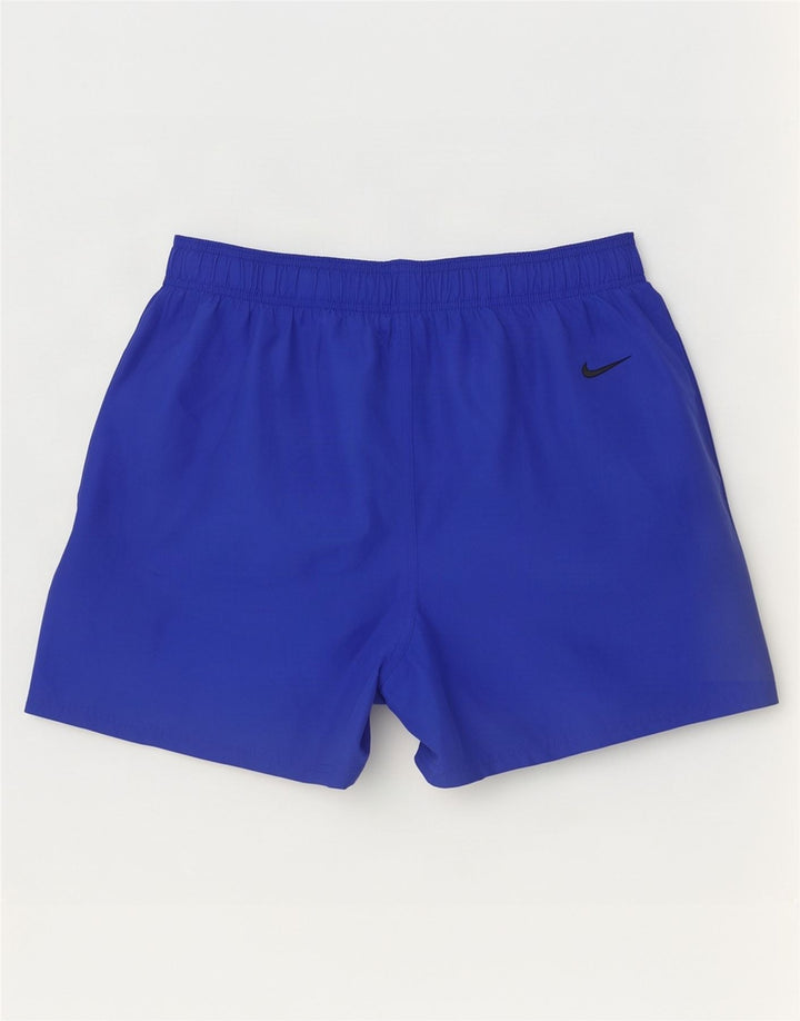 Nike Short de sport graphique pour hommes, grand bleu, polyester