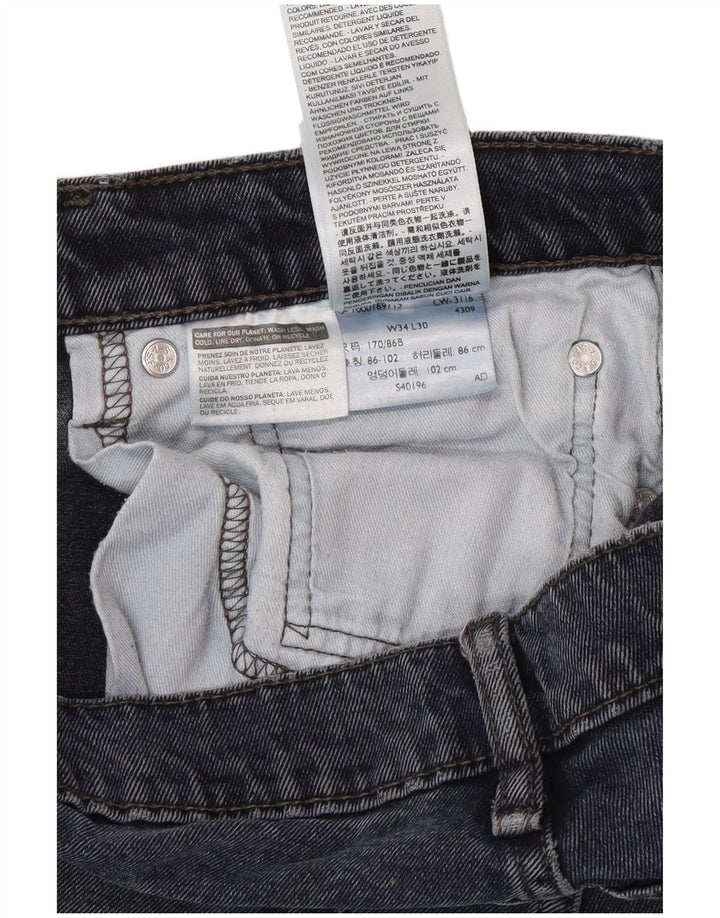 Levi's Jean Slim Homme W34 L30 Bleu Marine Coton