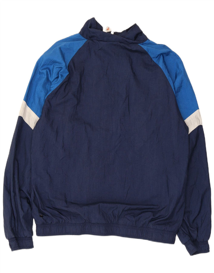 Ellesse Veste de survêtement pour homme XL Bleu Colorblock Polyester