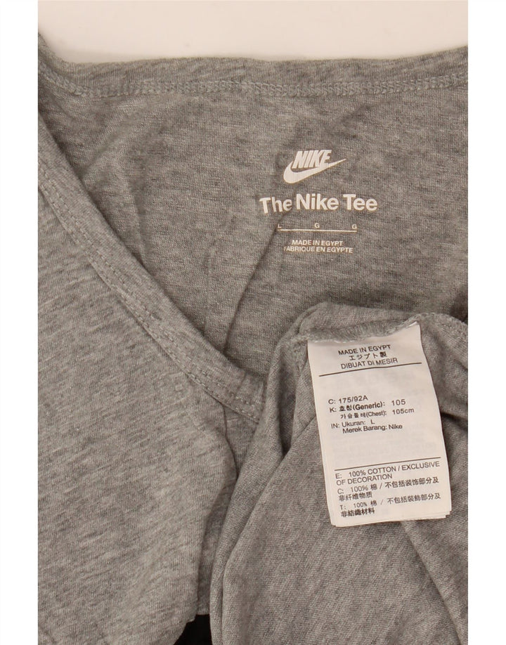 Nike Mens Graphic Débardeur Large Gris Moucheté Coton
