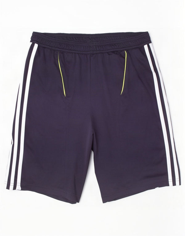 Adidas Garçon Climacool Sport Short 13-14 ans Bleu Marine Polyester