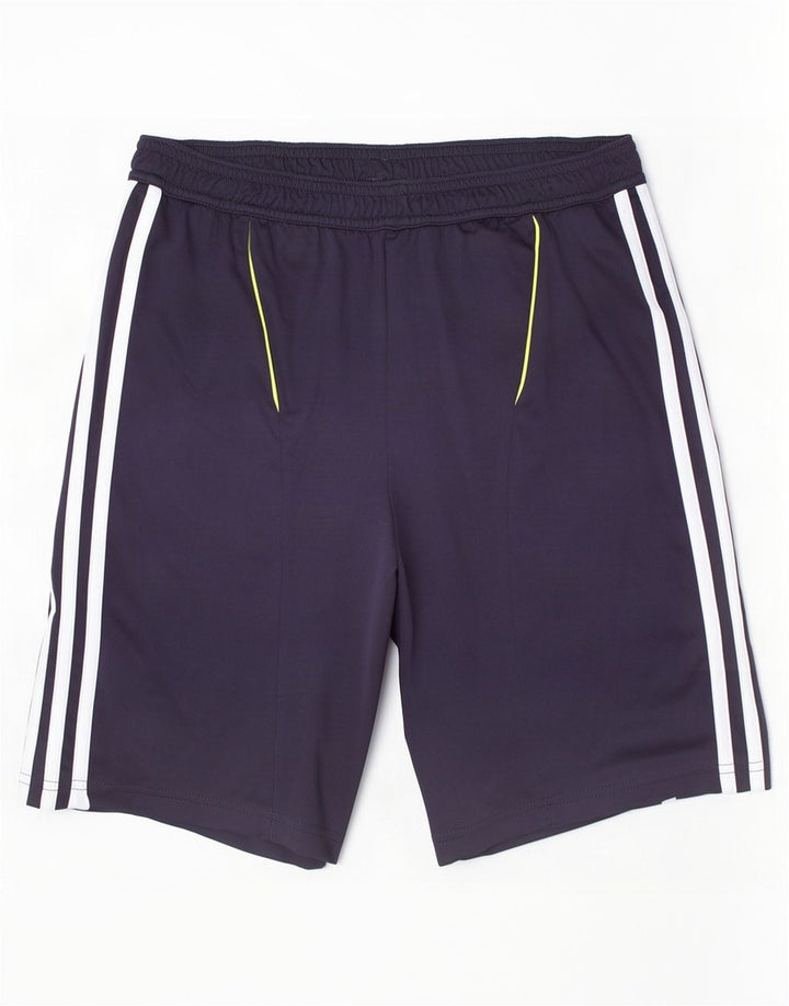 Adidas Garçon Climacool Sport Short 13-14 ans Bleu Marine Polyester