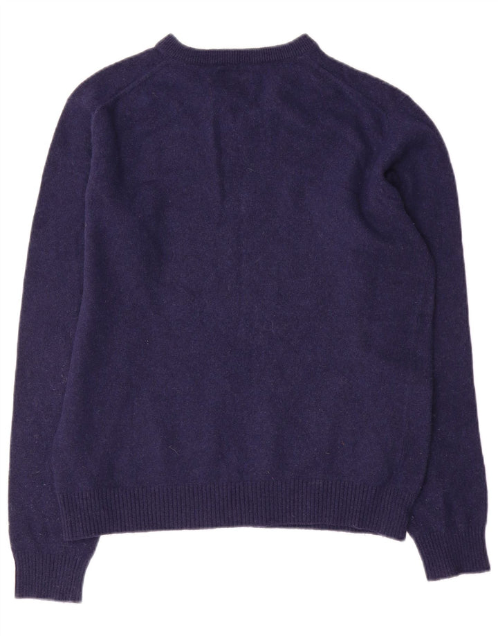 Joules Pull Col V Homme Bleu Marine Moyen Laine