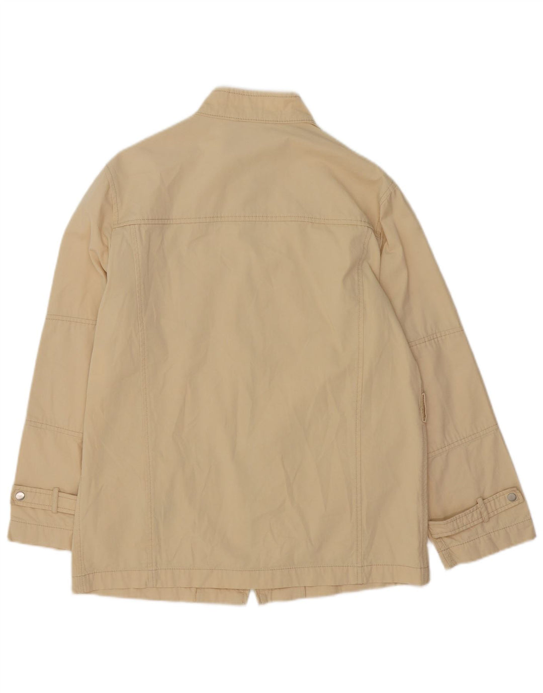 Mabrun Veste Utility Femme IT 44 Coton Beige Moyen