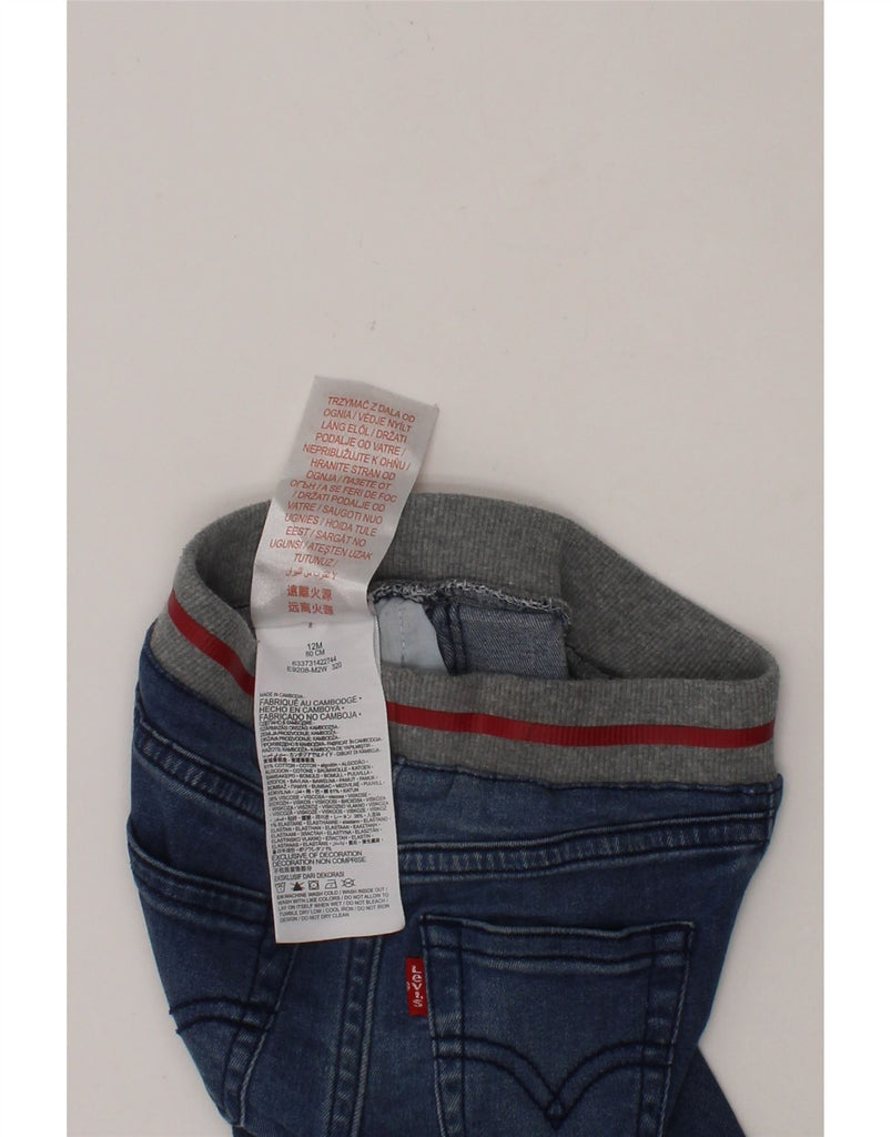 LEVI'S Baby Boys Graphic Slim Jeans 9-12 Months W18 L10 Blue Cotton Vintage Levi's and Second-Hand Levi's from Messina Hembry 