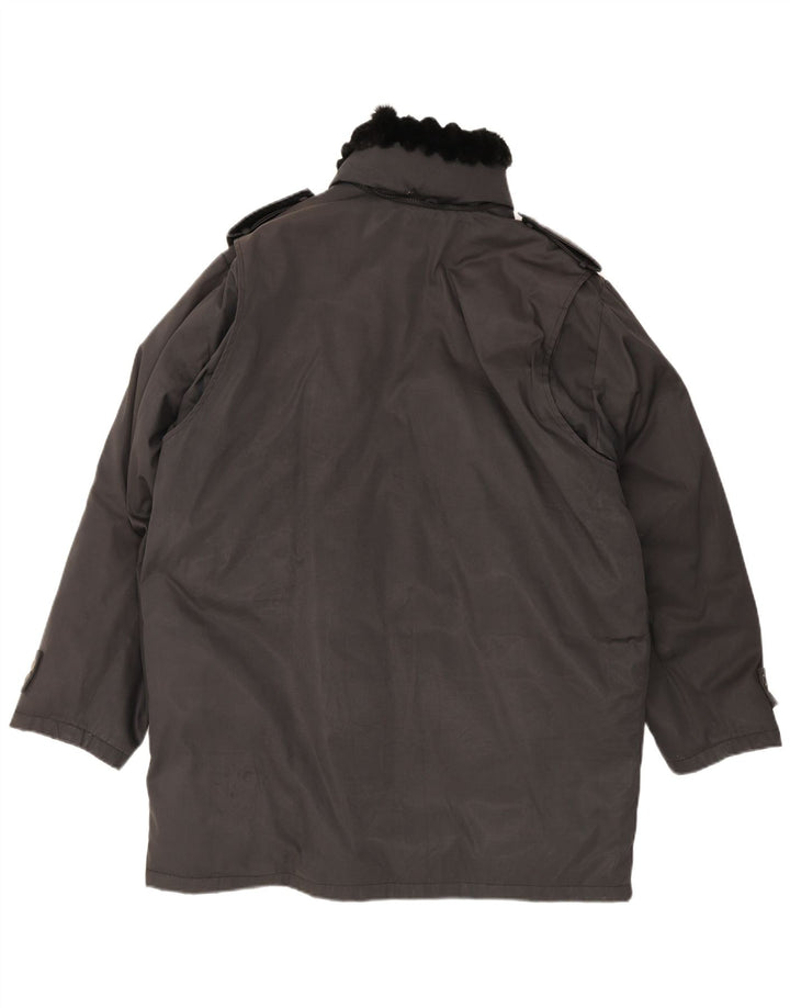 Blumarine Parka pour homme UK 40 Large Noir