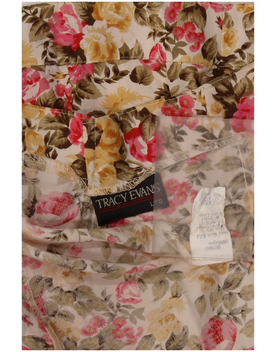 Tracy Evans Jupe trapèze pour femme W28 en rayonne florale multicolore moyenne